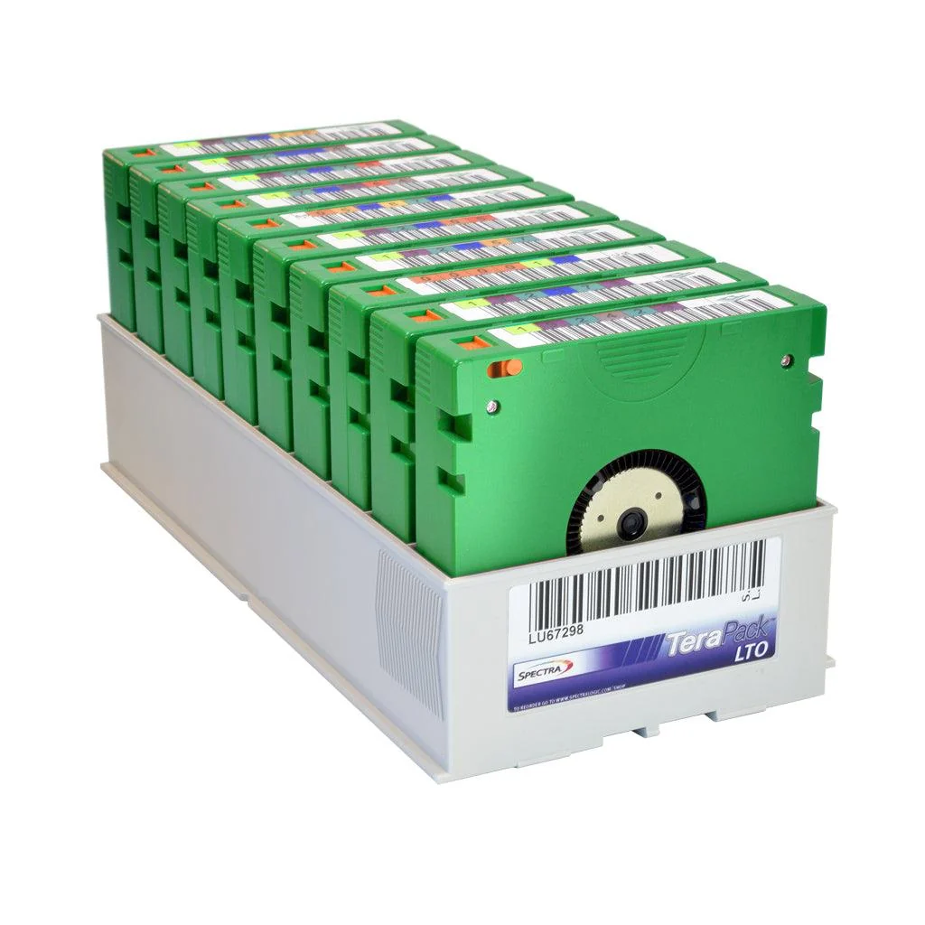 LTO tape cartridge during data recovery
